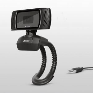 Trust Trino HD Video Webcam USB 720p negro 18679