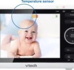 Monitor de video VTech VM350-2 con batería compatible con modo de video de 12 horas, modo de audio de 21 horas, pantalla de 5 pulgadas, 2 cámaras, 1000 pies de largo alcance, visión nocturna brillante, 2 Waytalk, pantalla automática de encendido y canciones de cuna