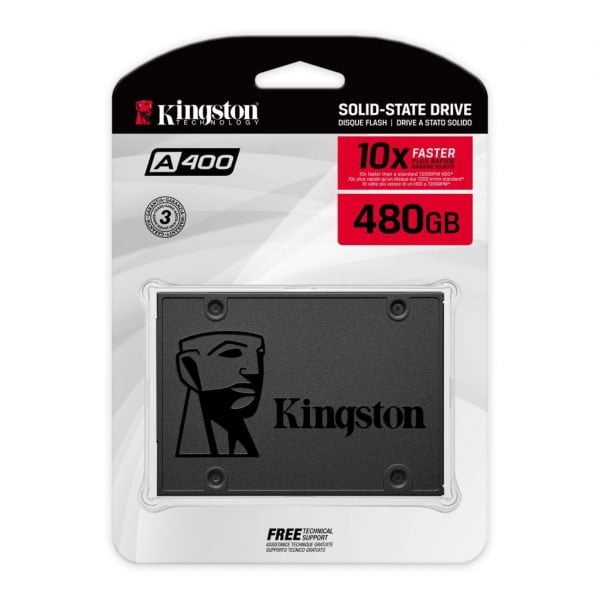 Kingston disco de estado solido SA400S37/480G