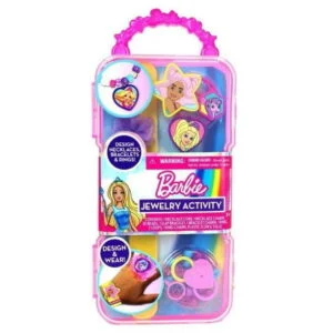 Juego de actividades de joyería de Barbie, 40 piezas