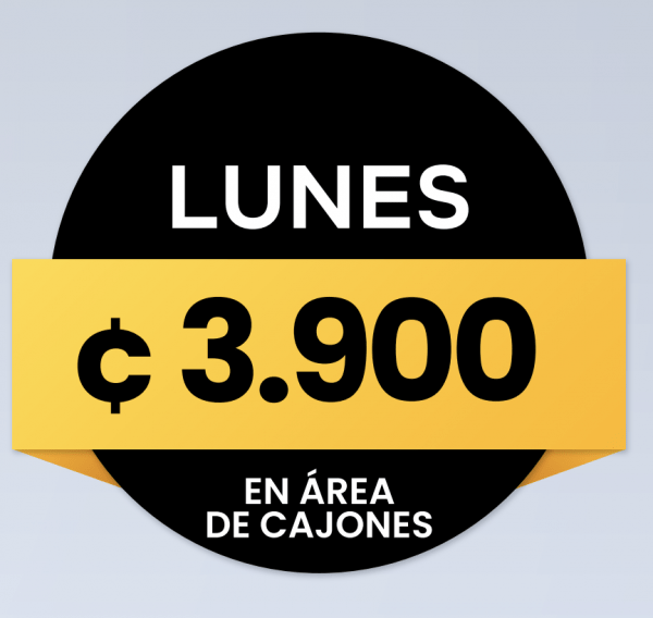 Producto Outlet Lunes
