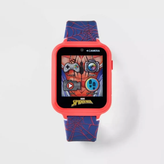 Reloj interactivo Marvel Spider-Man para niños - Azul/Rojo