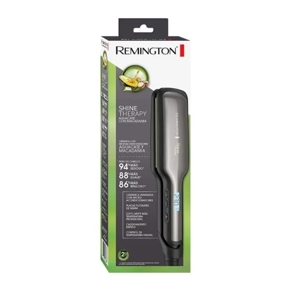 Remington plancha de cabello terapia de aguacate placa ancha S9980