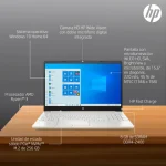 HP Notebook HP Laptop 15-gw0005la 15 6" AMD R3-3250U 8GB 256GB win11 15F17LA#ABM
