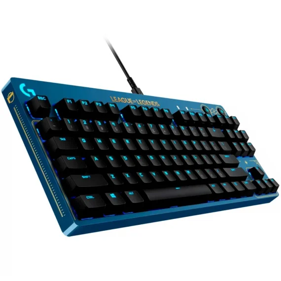Logitech teclado gaming mecanico league of legends 920-010533