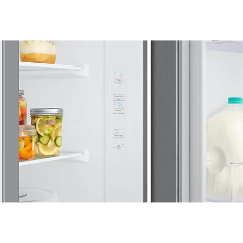 Samsung refrigerador side by side 23 pies RS23T5B00S9/AP