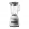 Black + Decker licuadora 10 veloc jarra vidrio 550w blanca BLBD210GW