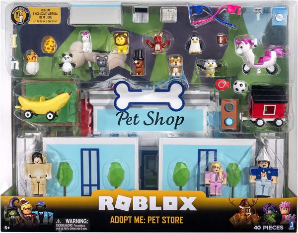Roblox Colección Celebrity - Adopt Me: Pet Store Deluxe Playset [incluye artículo virtual exclusivo]