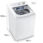 Frigidaire lavadora automática carga superior 17kg blanca con agitador ultra filter essential FWAB17J4EBGUW