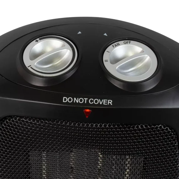 Calentador personal de cerámica para interiores BLACK+DECKER Negro
