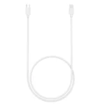 Cable de PVC Just Wireless Lightning a USB-C - Blanco