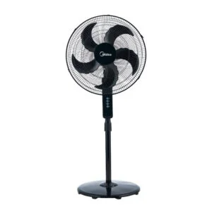 Midea ventilador de pedestal power cool 18” 95W 5 aspa negro MSF18B-CA