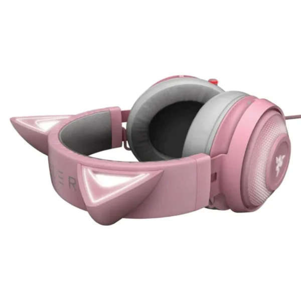 Audífonos Alámbricos de Diadema Gaming Kraken Kitty Chroma USB, RZ04-02980200-R3M1