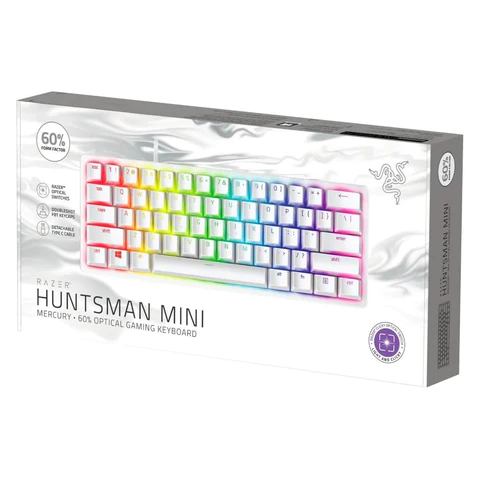 Teclado Alámbrico Óptico Gaming Huntsman Mini, Inglés