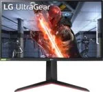 LG 27GN650-B Ultragear Monitor Pantalla IPS FHD (1920 x 1080) de 27", frecuencia de actualización de 144 Hz, NVIDIA G-SYNC, AMD FreeSync Premium, soporte ajustable de inclinación/altura/pivote - negro