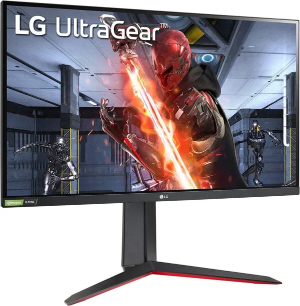 LG 27GN650-B Ultragear Monitor Pantalla IPS FHD (1920 x 1080) de 27", frecuencia de actualización de 144 Hz, NVIDIA G-SYNC, AMD FreeSync Premium, soporte ajustable de inclinación/altura/pivote - negro