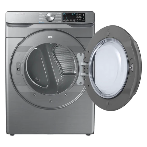 Samsung secadora de ropa electrica 22kg carga frontal gris DVE22R6270P/AP