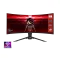 ASRock PHANTOM GAMING 34" 2K (3440 x 1440) 165Hz/1ms FreeSync Monitor curvo para juegos, 2*HDMI, 1*DisplayPort, (PG34WQ15R2B)