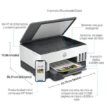 HP impresora Smart Tank 720 Duplex Color MFP 6UU46A#AKY