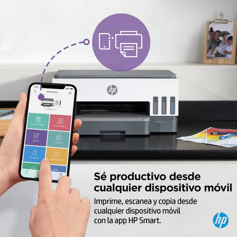 HP impresora Smart Tank 720 Duplex Color MFP 6UU46A#AKY