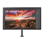 LG 32UK580-B - Monitor 4K UHD LG Ergo™ (Panel IPS: 3840 x 2160p, 16:9, 300cd/m², 3000:1, DCI-P3 >95%, 60Hz); Tecnología AMD FreeSync™, SuperResolution+; Tecnología BlackStabilizer; Dynamic Action Sync (DAS) ; marcos ultrafinos