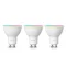 Bombillo Inteligente Wi-Fi LED NHB-C3103PK Multicolor, Pack 3 Unidades