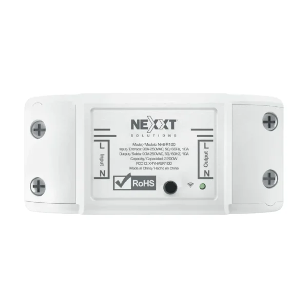 Relay Switch Inteligente Wi-Fi 110/220V (NHE-R100)