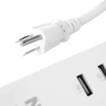 Regleta/Protector de Sobretensión Inteligente Wi-Fi con Puertos USB para Carga NHP-E610