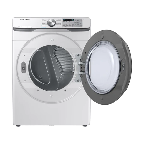 Samsung secadora electrica de ropa 22kg carga frontal blanca DVE22R6270W/AP