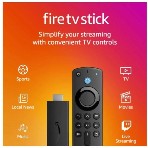 Dispositivo para Streaming Fire TV Stick 3rd Generación