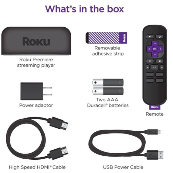 Dispositivo para Streaming HD/4K/HDR Simple Remoto (ROKU-3920R)