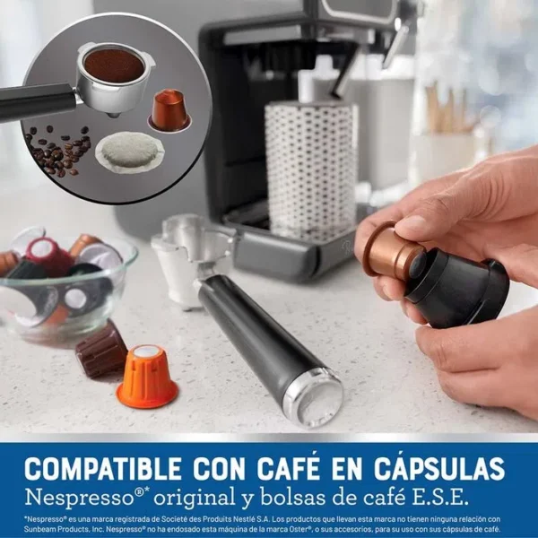 Cafetera Oster® PrimaLatte™ Touch BVSTEM6801M