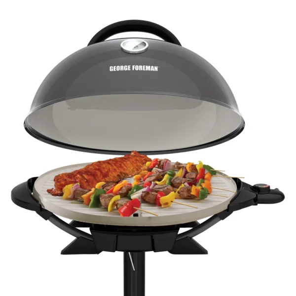 George foreman parrilla tipo grill 15 porciones con pedestal GFO3320GM-LA