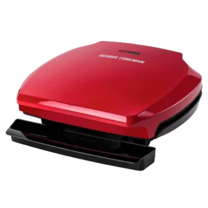 George foreman parrilla tipo grill 5 porciones roja GR350FR-LA