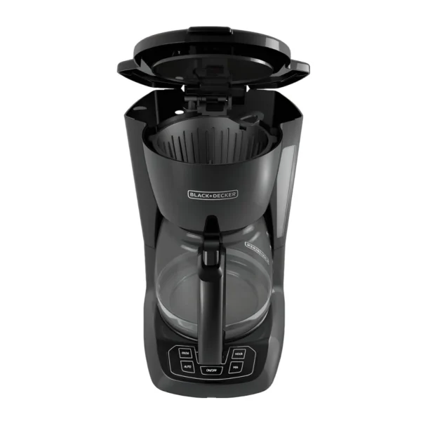 Black + Decker cafetera 12 tazas negra digital CM1105B