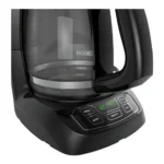 Black + Decker cafetera 12 tazas negra digital CM1105B