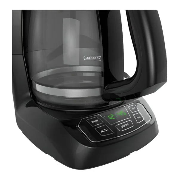 Black + Decker cafetera 12 tazas negra digital CM1105B