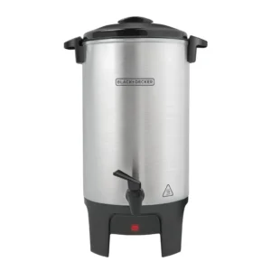 Black + Decker percoladora 40 tazas aluminio CMU4010