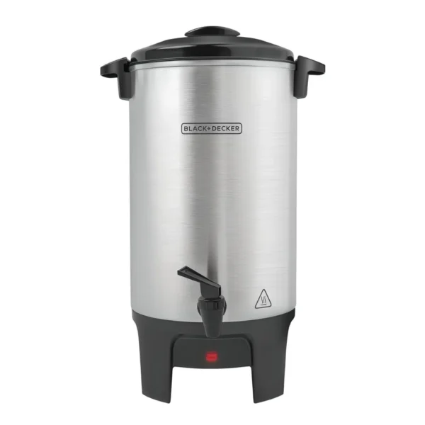 Black + Decker percoladora 40 tazas aluminio CMU4010