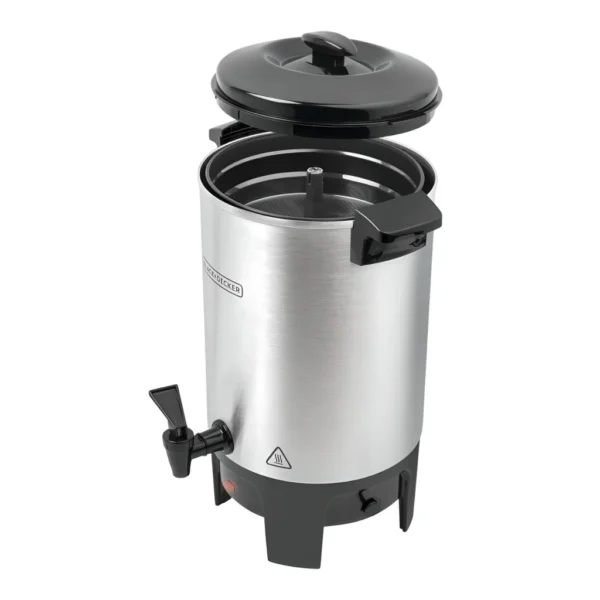 Black + Decker percoladora 40 tazas aluminio CMU4010