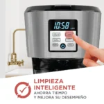 Black + Decker cafetera 12 tazas inox digital CM1331S-LA