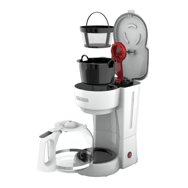 Black + Decker cafetera 12 tazas C/F CM0916