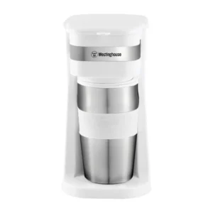 Westinghouse cafetera individual con mug térmico blanca -WKCMGO11WH
