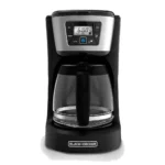 Black + Decker cafetera 12 tazas digital negro inox CM2031B