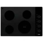 Plantilla eléctrica 30" Negro WCE55US0HB