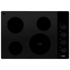 Plantilla eléctrica 30" Negro WCE55US0HB