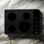 Plantilla eléctrica 30" Negro WCE55US0HB