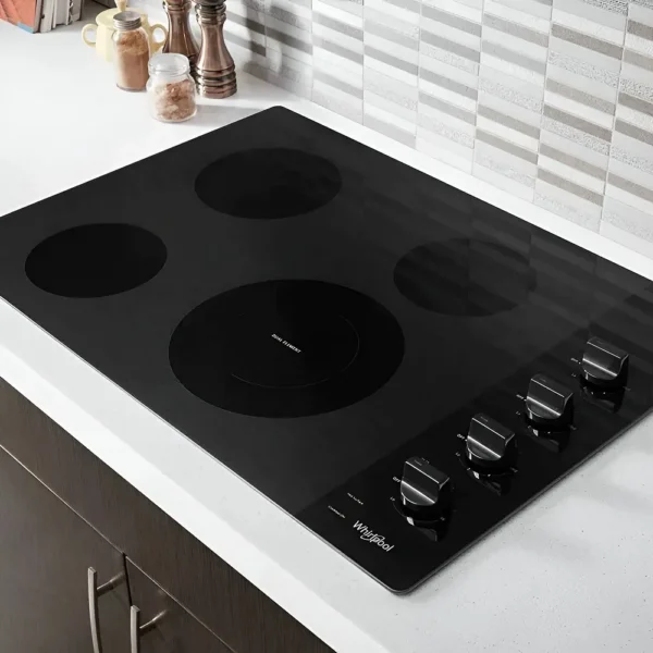 Plantilla eléctrica 30" Negro WCE55US0HB