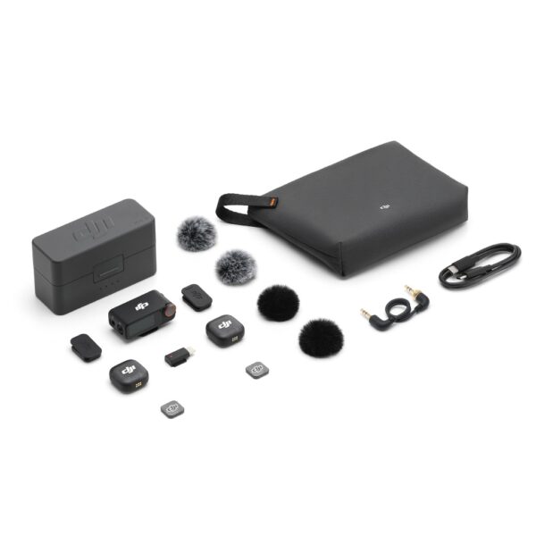 DJI Mic 3 (2 TX + 1 RX + Estuche de carga) 2 DJI Mic 3 (2 TX + 1 RX + Estuche de carga)