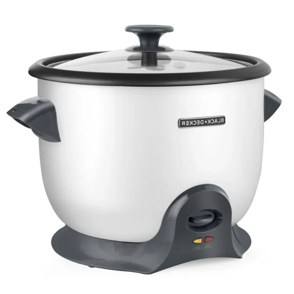 Black + Decker olla arrocera 28 tz cocidas blanca RC628W 6 Black + Decker olla arrocera 28 tz cocidas blanca RC628W